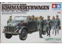 田宮 TAMIYA German STEYR 1500A Kommandeur Wagen HQ Staff Set 1/35 NO.25149